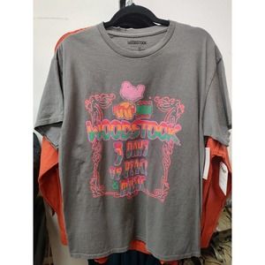 Woodstock T Shirt New w/o tag Thrifted Brand Distressed